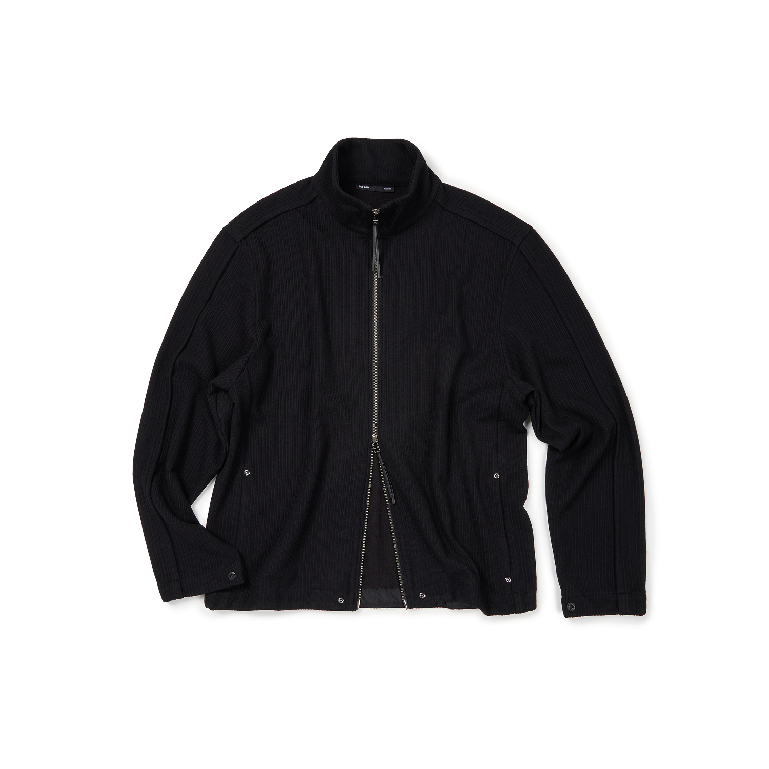 이티씨이 베이스 풀 니트 집업 블랙(ETCE Base Full Knit Zip Up Black)
