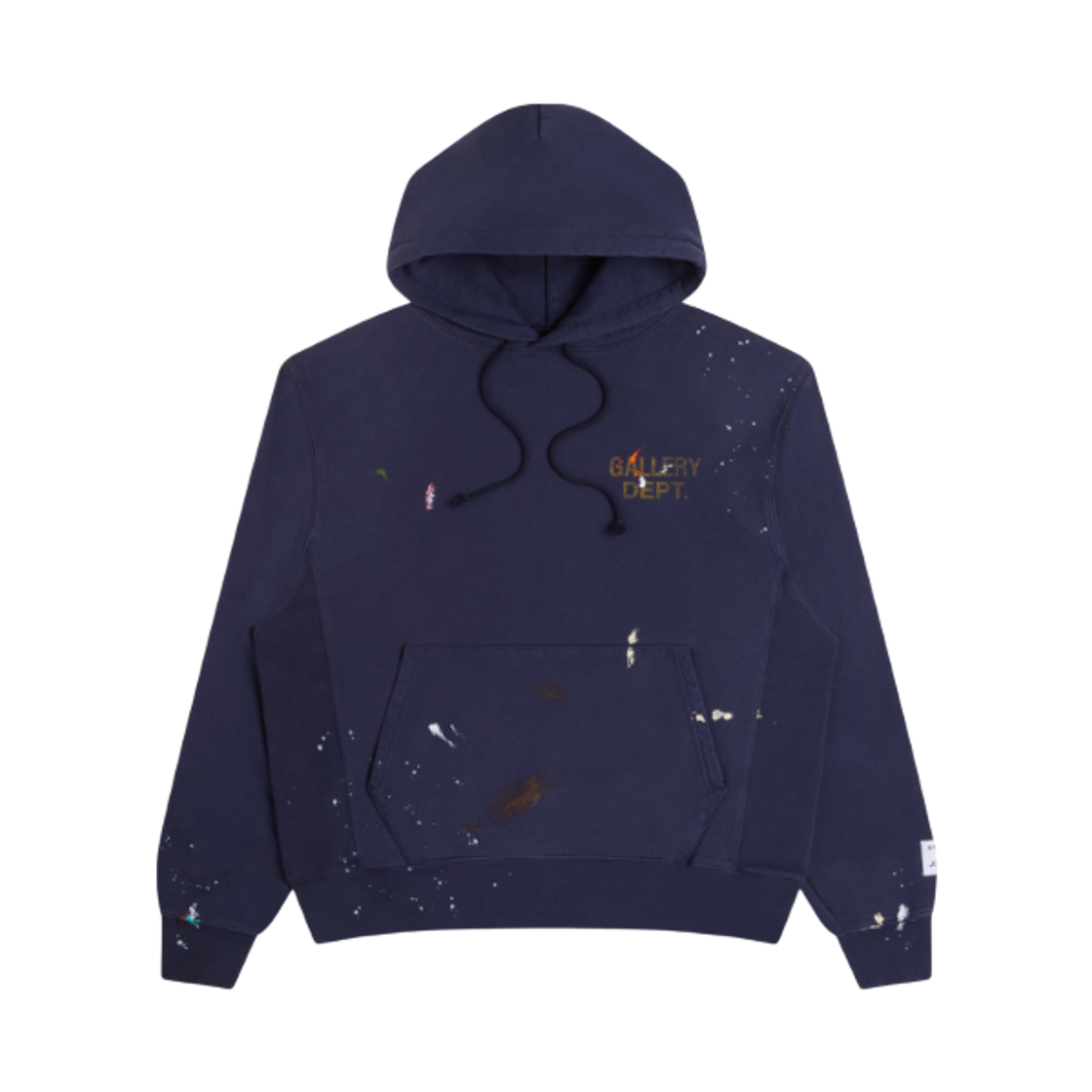 갤러리 디파트먼트 페인트 로고 후드 빈티지 네이비(Gallery Dept. Paint Logo Hoodie Vintage Navy)