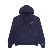 Gallery Dept. Paint Logo Hoodie Vintage Navy