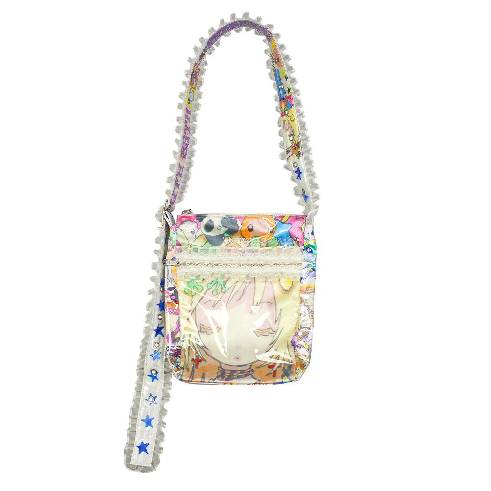 유쓰배쓰 X 올리와 레이스 젤리 크로스백(YOUTHBATH YB X Oliwa Lace Jelly Cross Bag)