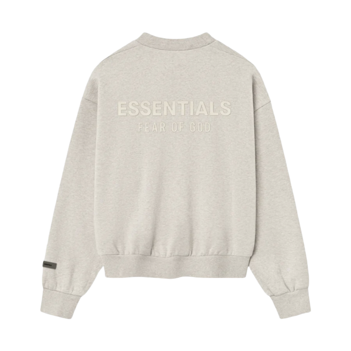에센셜 클래식 플리스 크루넥 헤더 스톤 - 25SS(Essentials Classic Fleece Crewneck Heather Stone - 25SS) - 2