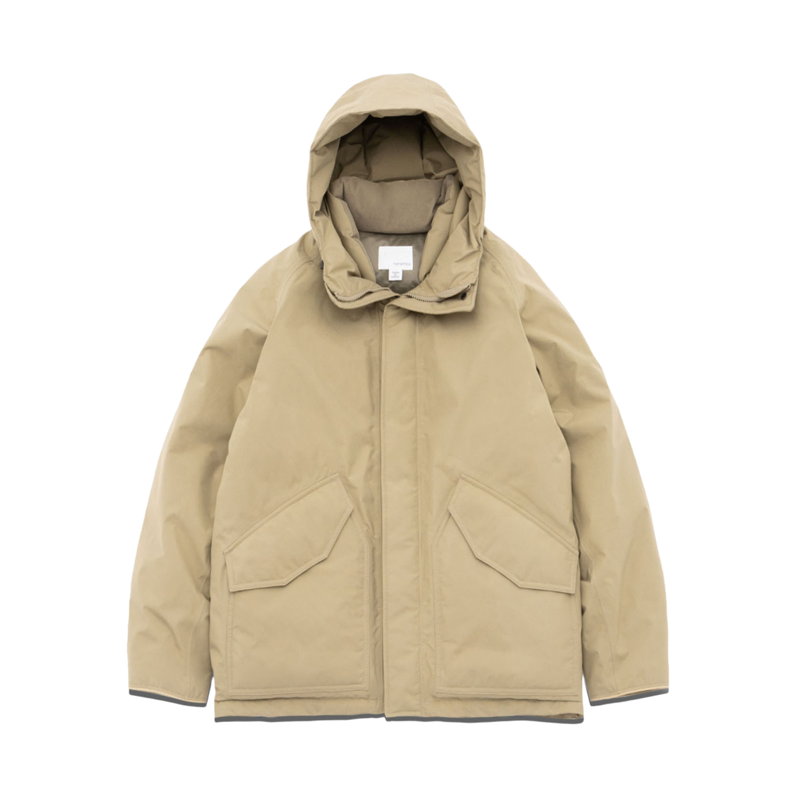 S25FB059 Nanamica Gore-Tex Down Coat Khaki Beige