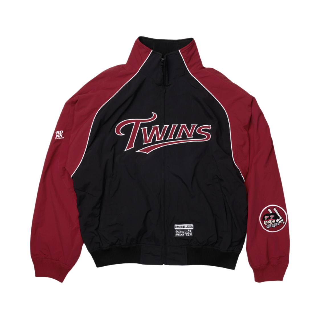 빠더너스 x LG 트윈스 더그아웃 자켓 레드(BDNS x LG TWINS Dugout Jacket Red)