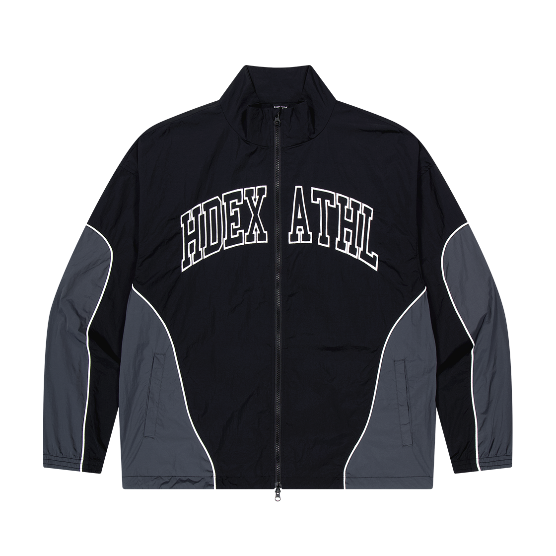 에이치덱스 애슬레틱 컬러 블럭 자켓 블랙(HDEX Athletic Color Block Jacket Black)