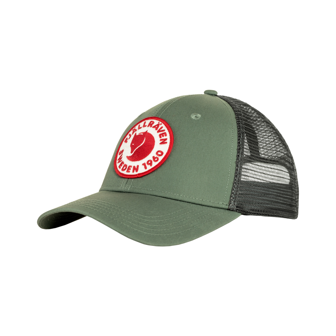 피엘라벤 1960 로고 트러커캡 파티나 그린(Fjallraven 1960 Logo Trucker Cap Patina Green)