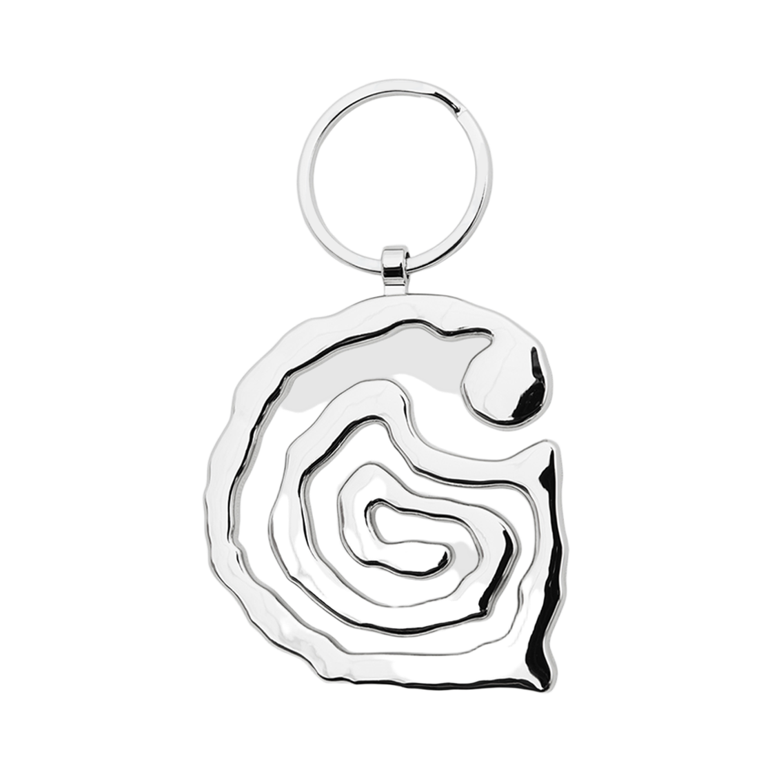 I035445-95-XX Carhartt WIP Helix Keychain Silver