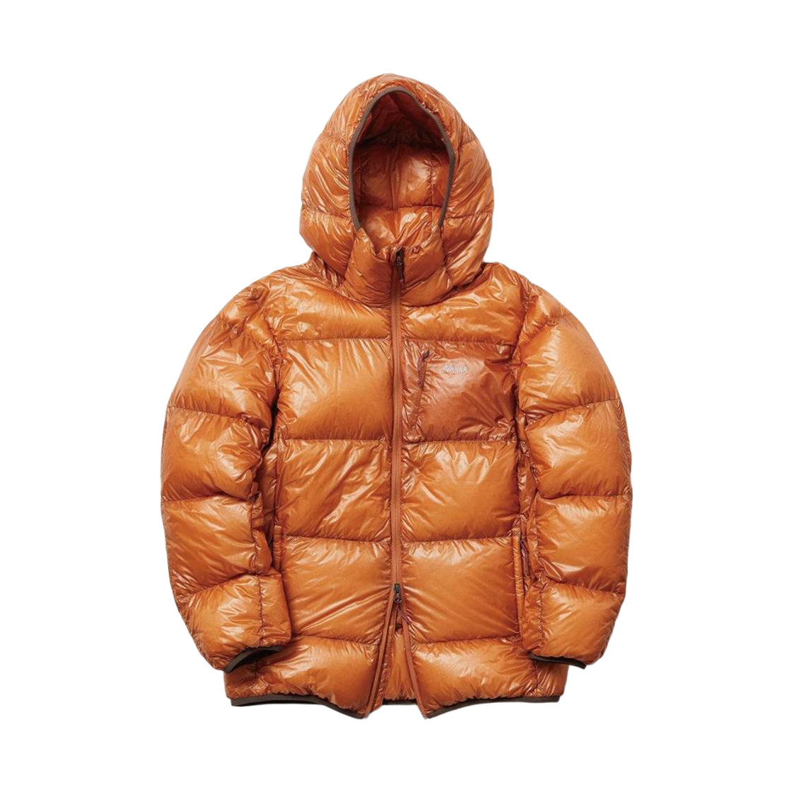 난가 마운틴 롯지 다운 후드 자켓 러스티 오렌지(Nanga Mountain Lodge Down Hoodie Jacket Rusty Orange)