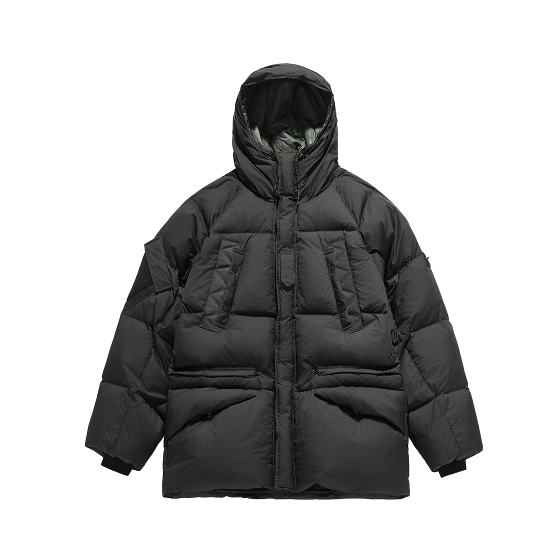SAUCW25903GRD [KREAM 단독] SERIES x UNAFFECTED M90 ECWCS Down Parka Dark Gray