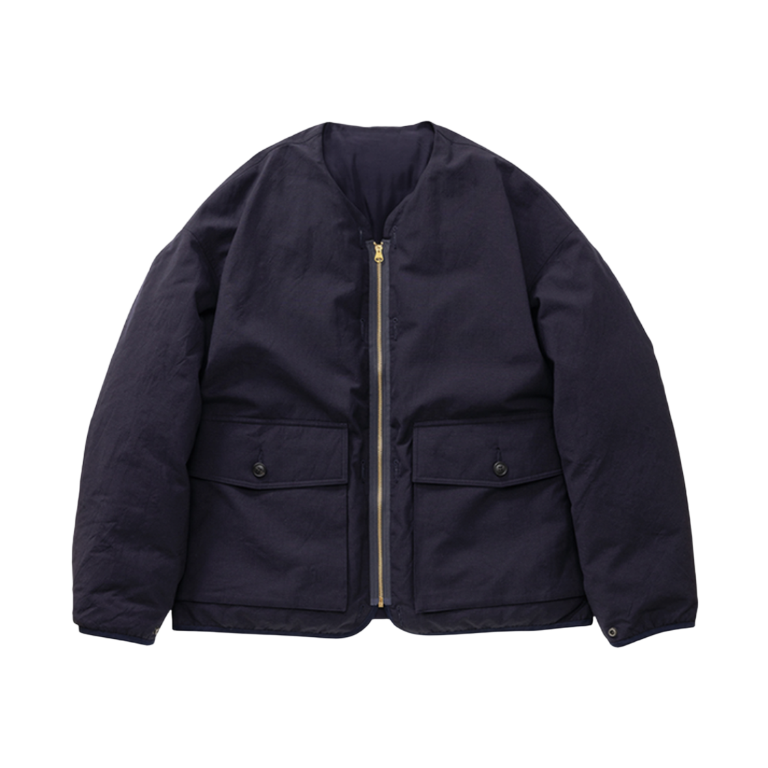 비즈빔 아이리스 다운 자켓 네이비 - 25AW(Visvim Iris Down Jacket Navy - 25AW)