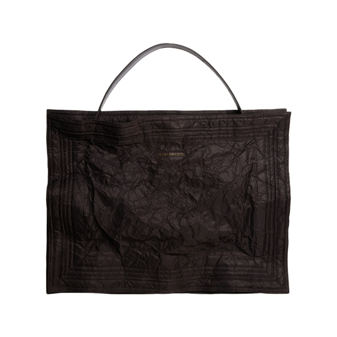 에이치앤엠 x 글렌 마틴스 오버사이즈 토트백 다크 브라운(H&M x Glenn Martens Oversized Tote Bag Dark Brown)