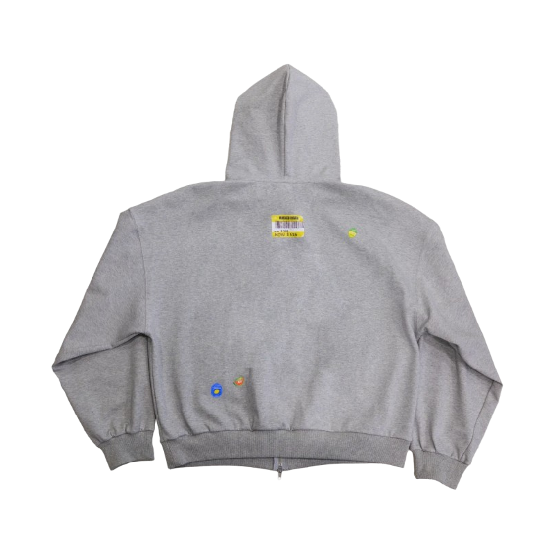 논노드 젠 마켓 집 후드 그레이(Nonnod Zen Market Zip Hoodie Grey) - 2
