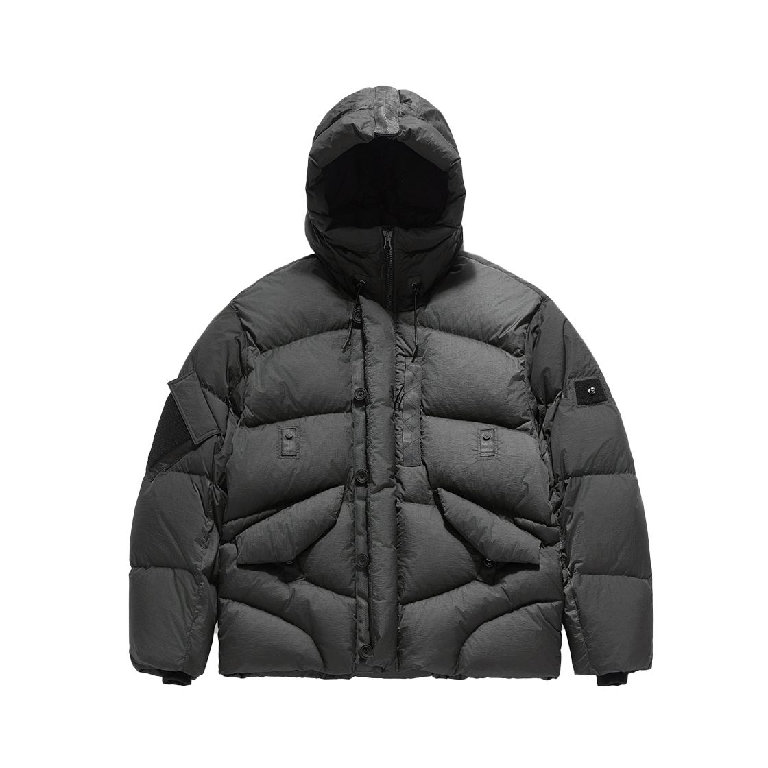 [KREAM 단독] 시리즈 X 언어펙티드 N2B 숏 다운 점퍼 차콜([KREAM 단독] SERIES x UNAFFECTED N2B Short Down Jumper Charcoal)