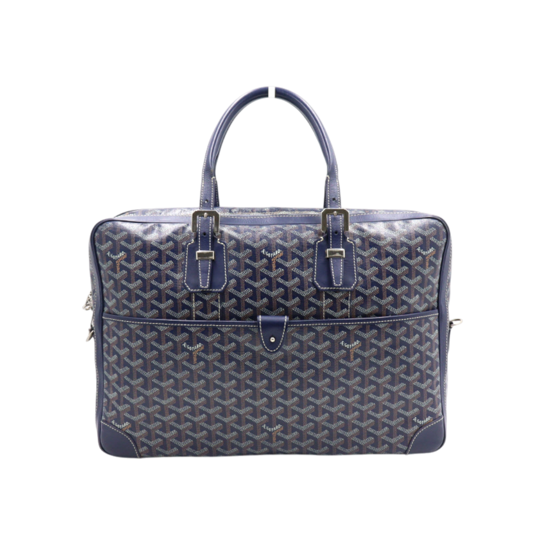ITJ427GD8T7D Goyard Ambassade MM Special Navy Men's Tote Bag