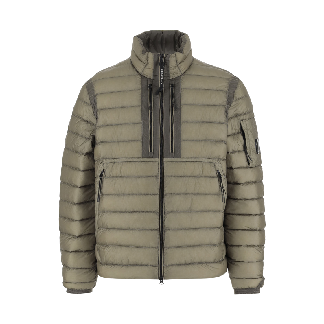 C.P. 컴퍼니 디.디 쉘 미디엄 다운 자켓 펀가이 그레이 - 25FW(C.P. Company D.D. Shell Medium Down Jacket Fungi Grey - 25FW)