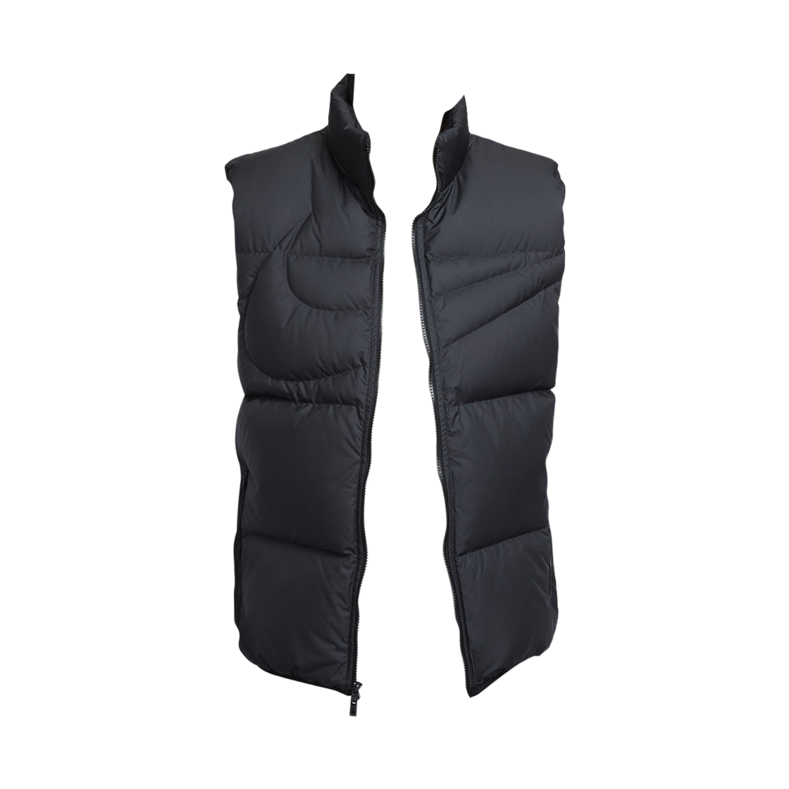 나이키 NSW 클럽 써마핏 루즈핏 베스트 블랙 - 아시아(Nike NSW Club Therma-Fit Loose Fit Vest Black - Asia)