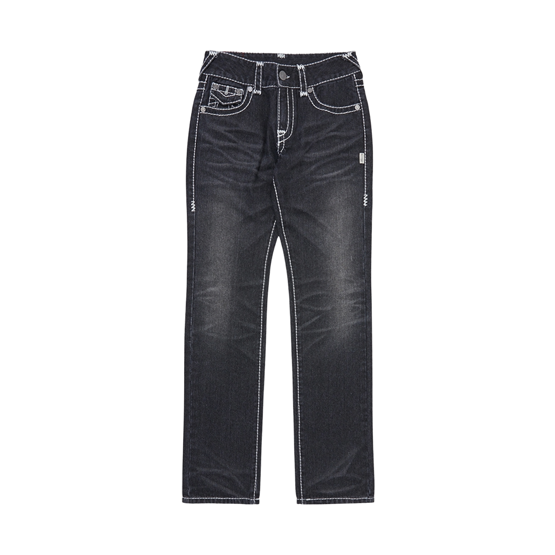 TRA3PTU103BBK True Religion Ricky Straight Pants MK2_Black