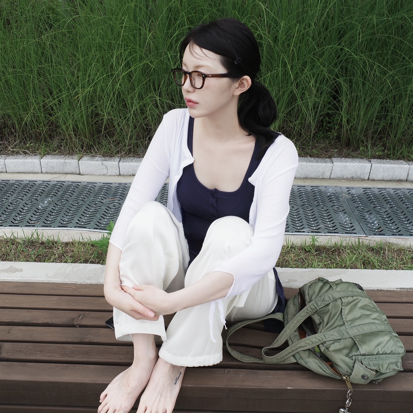 lash Clift Amber 착용 스타일 - 1