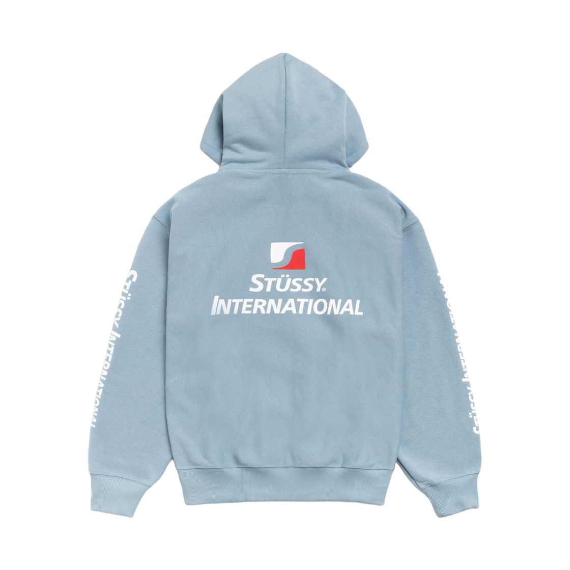 스투시 인터네셔널 집 후드 슬레이트(Stussy International Zip Hoodie Slate) - 2