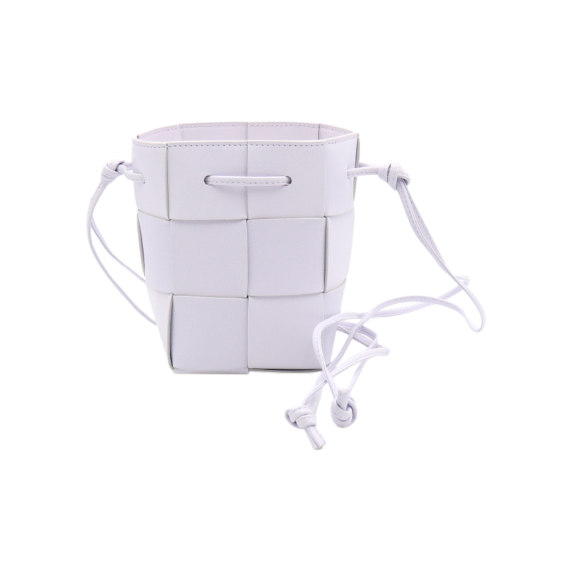 ITCAS3Q86VRH Bottega Veneta Lavender Mini Bucket Bag