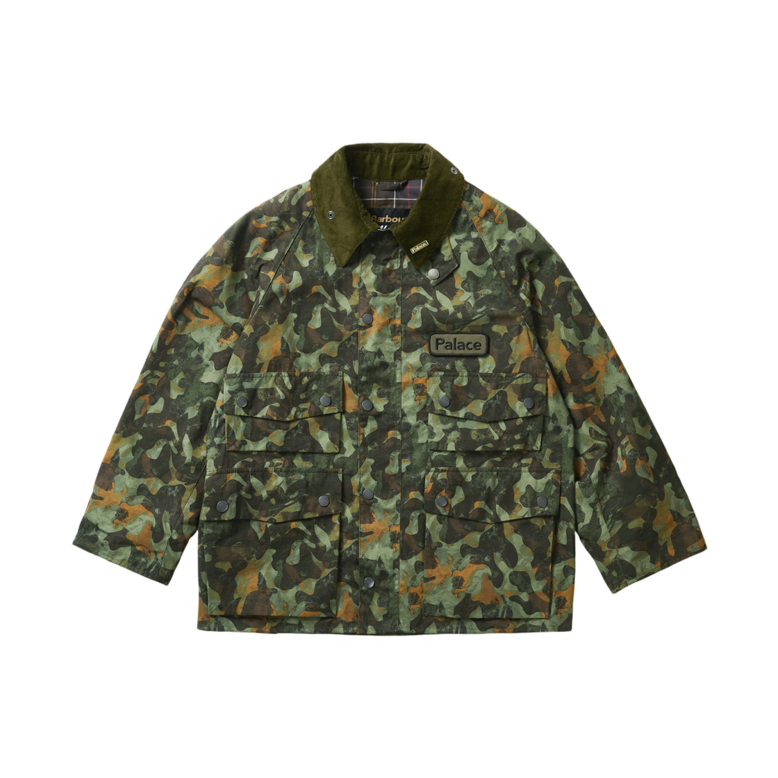팔라스 x 바버 비데일 캐주얼 자켓 켈프 포레스트 카모 - 25FW(Palace x Barbour Bedale Casual Jacket Kelp Forest Camo - 25FW)