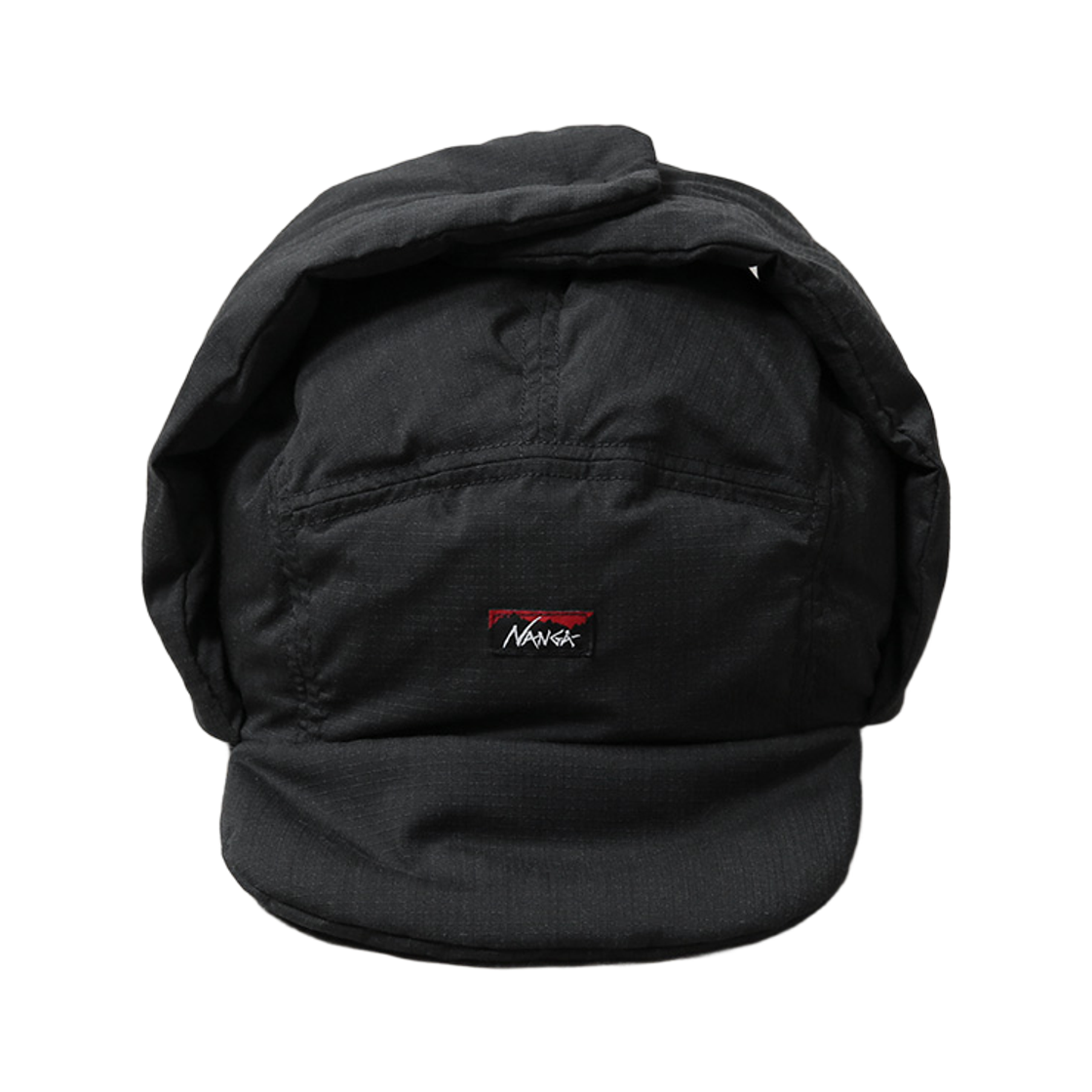- Nanga Hinoc Ripstop Down Ear Flap Cap Black