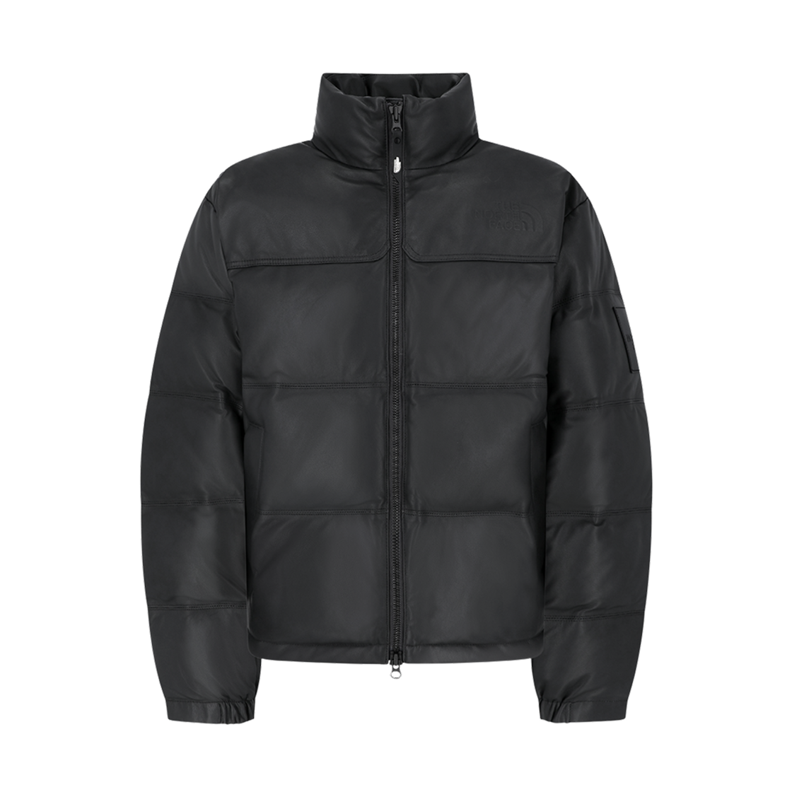 NJ1DR54J The North Face Leather Nuptse RDS Jacket Black - 25FW