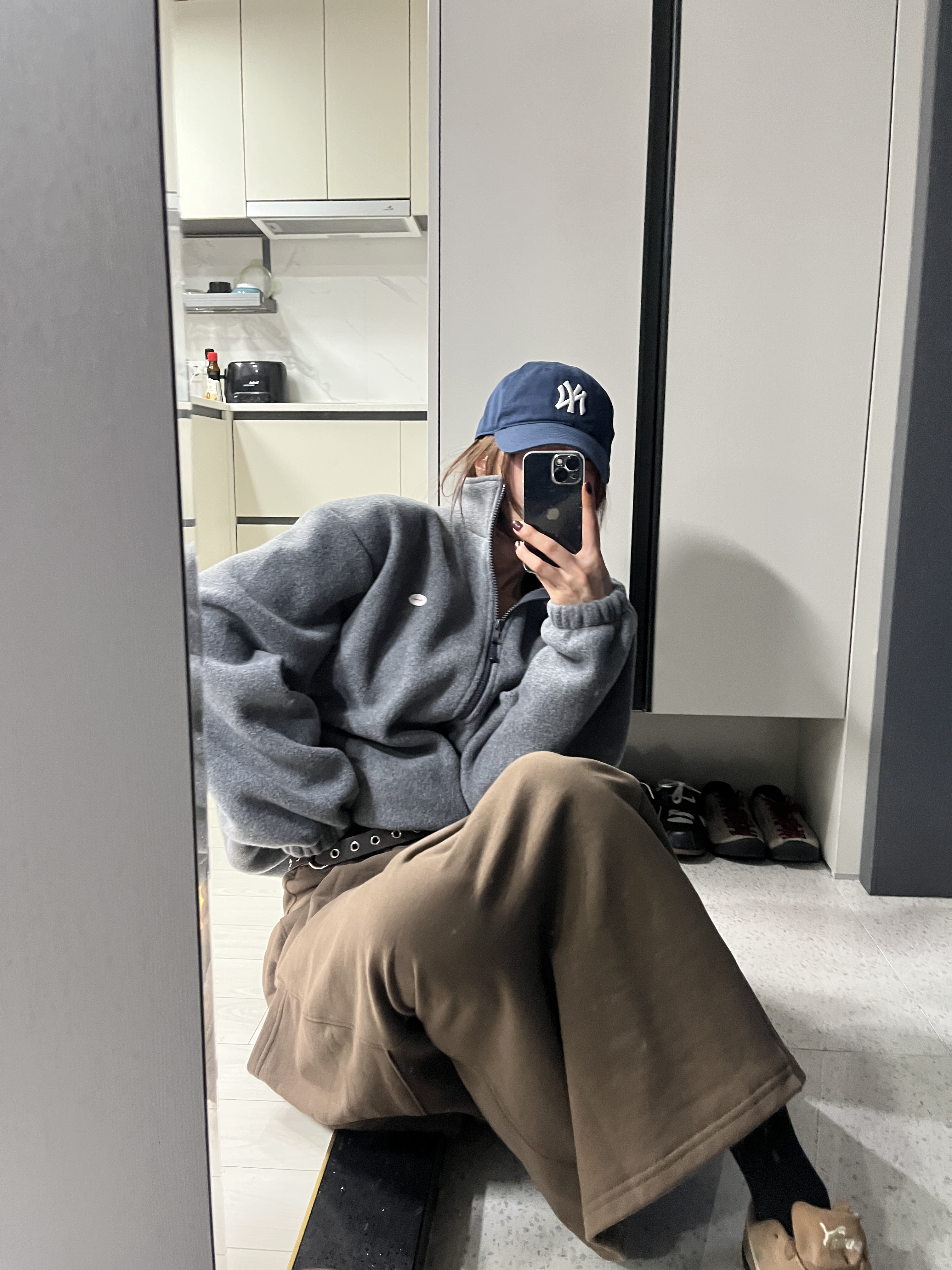Puma Speedcat Archive Haute Coffee Frosted Ivory 착용 스타일 - 10