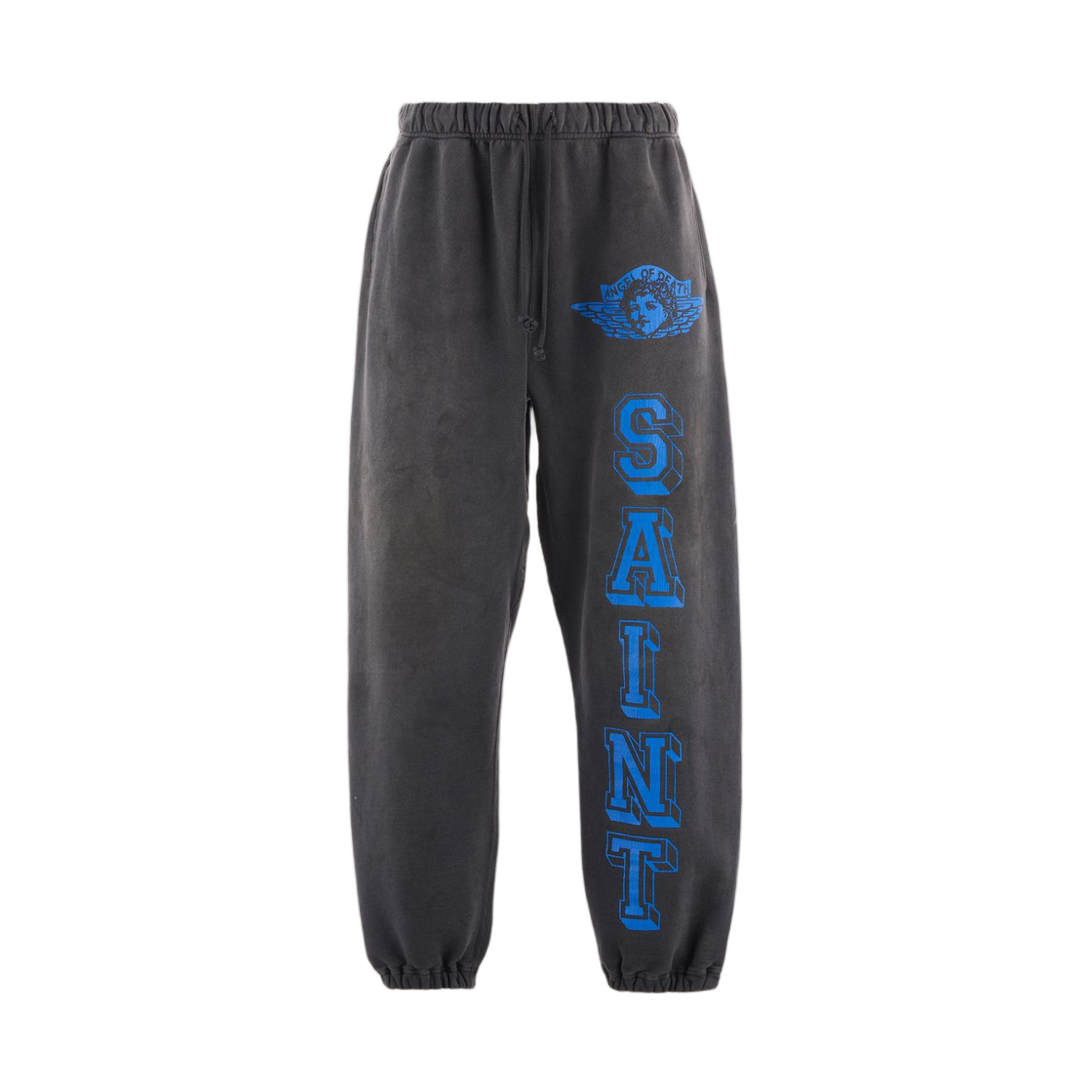 HR1-0000-060 Saint Mxxxxxx Angel Sweat Pants Black - 25AW