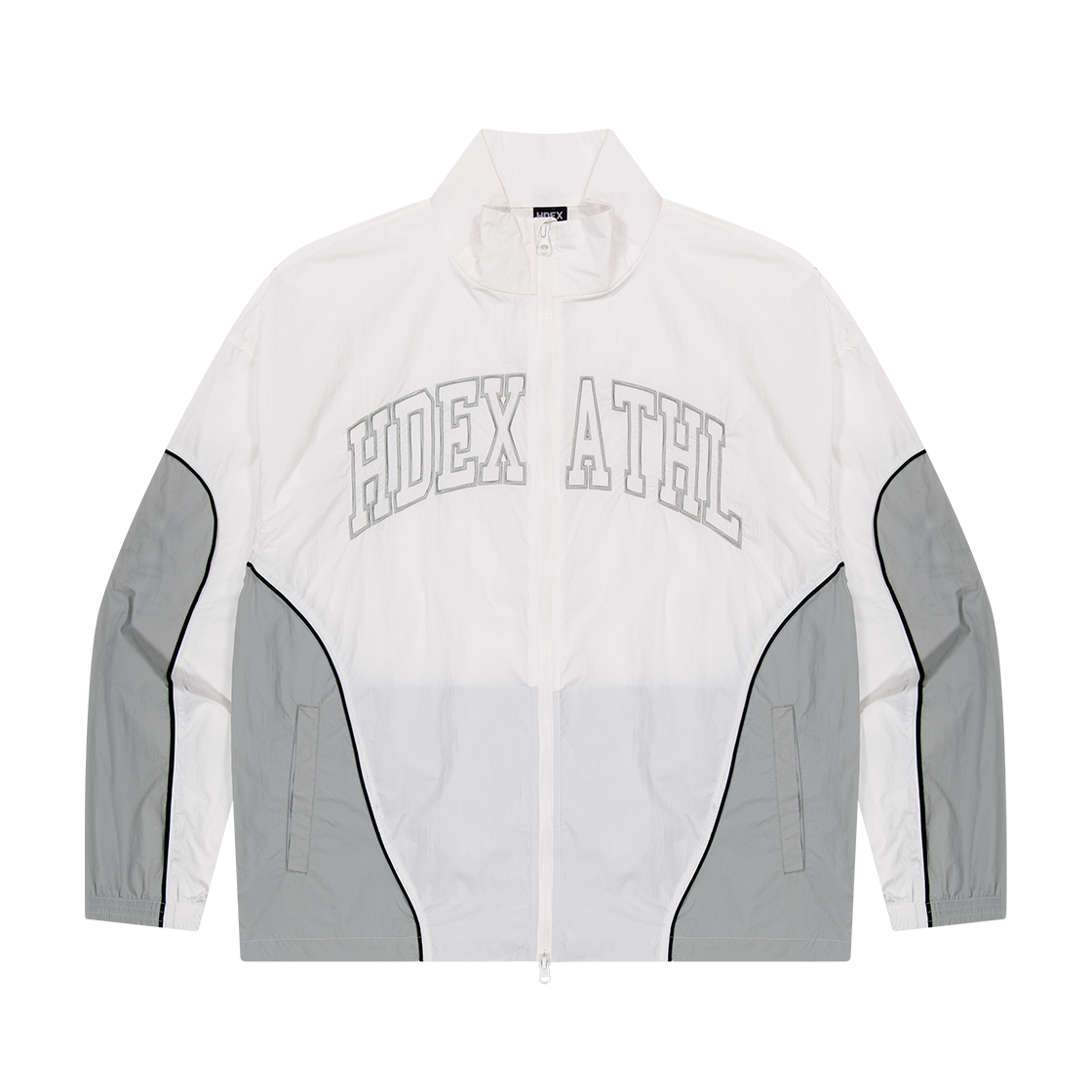 에이치덱스 애슬레틱 컬러 블럭 자켓 화이트(HDEX Athletic Color Block Jacket White)