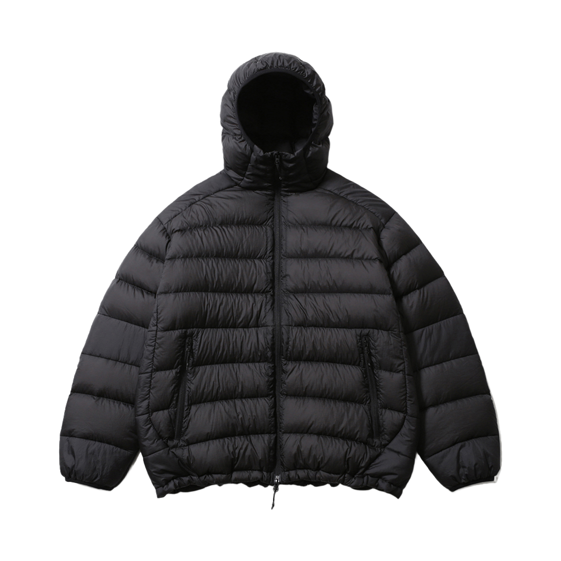 [FW25] 모이프 헬륨 후드 다운 재킷 수티 블랙