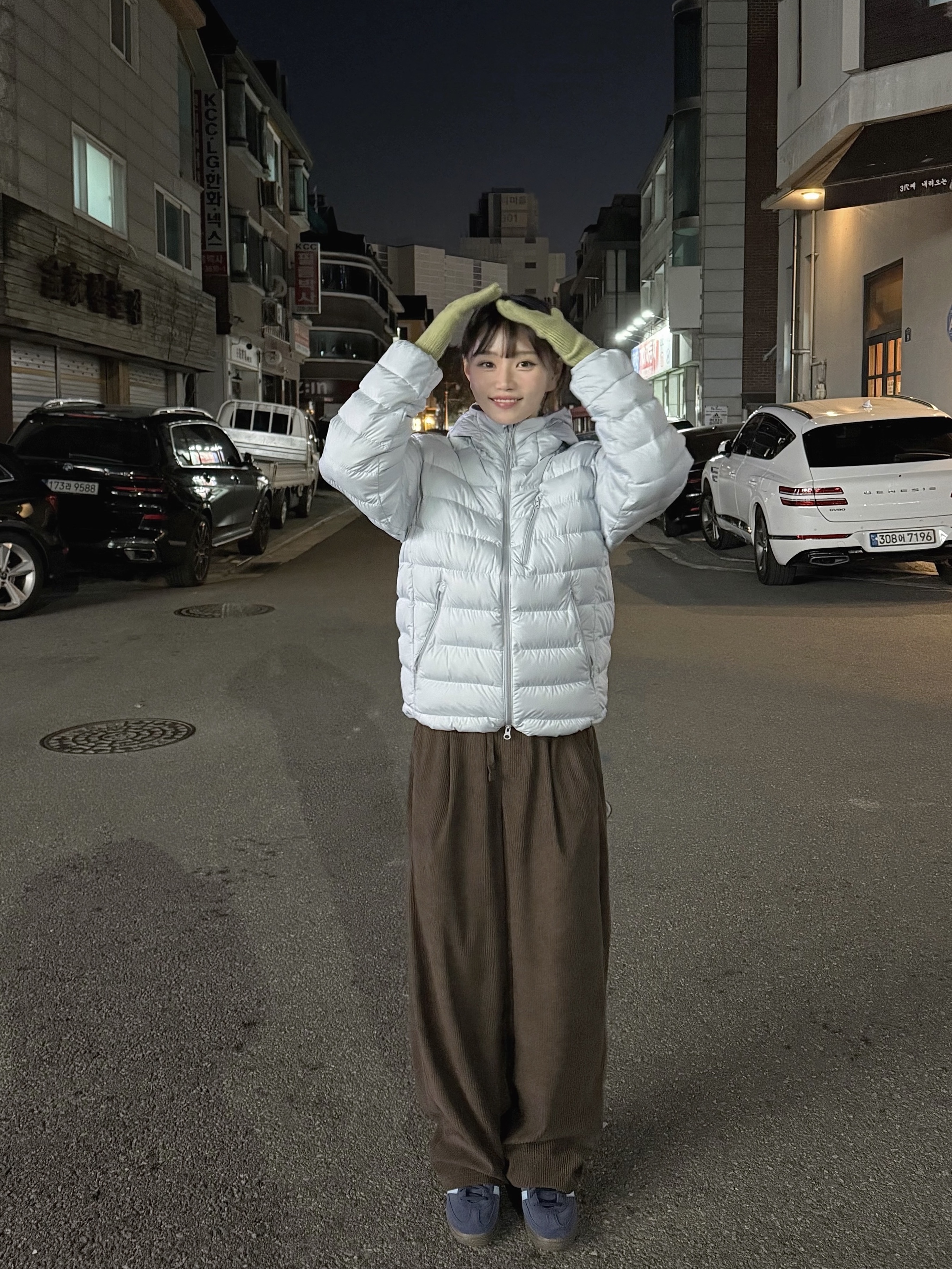 Musinsa Standard City Leisure Hooded Light Down Jacket Cloudy Blue, Adidas Spezial Handball Collegiate Navy 착용 스타일
