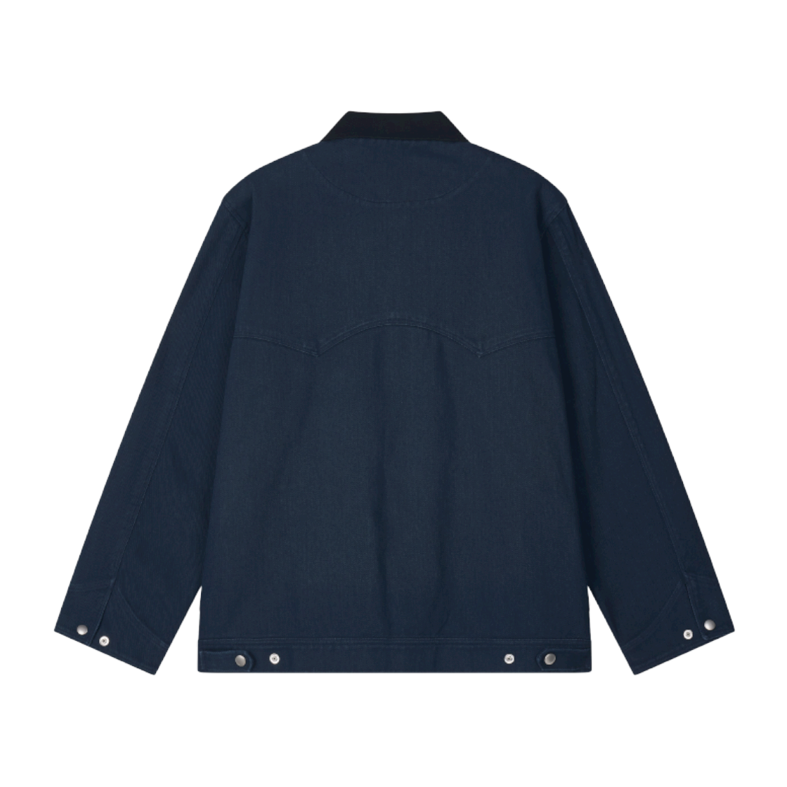 홍우성 유틸리티 트윌 코튼 집업 자켓 네이비(Hongwoosung Utility Twill Cotton Zip-Up Jacket Navy) - 2