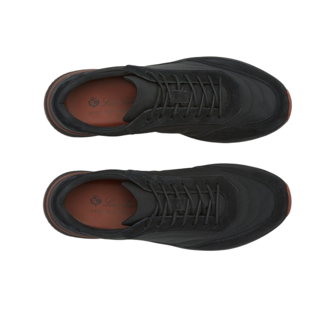 로로 피아나 위켄드 워크 스니커즈 블랙(Loro Piana Week-End Walk Sneakers Black) - 2