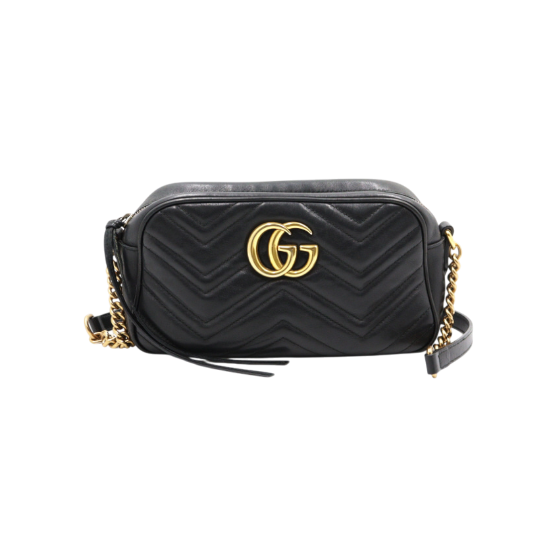 IT2VDSTA44DR Gucci GG Marmont Small Matelasse Chain Shoulder Bag and Crossbody Bag