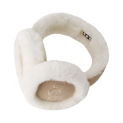 (W) UGG Embroidered Logo Earmuff Sand