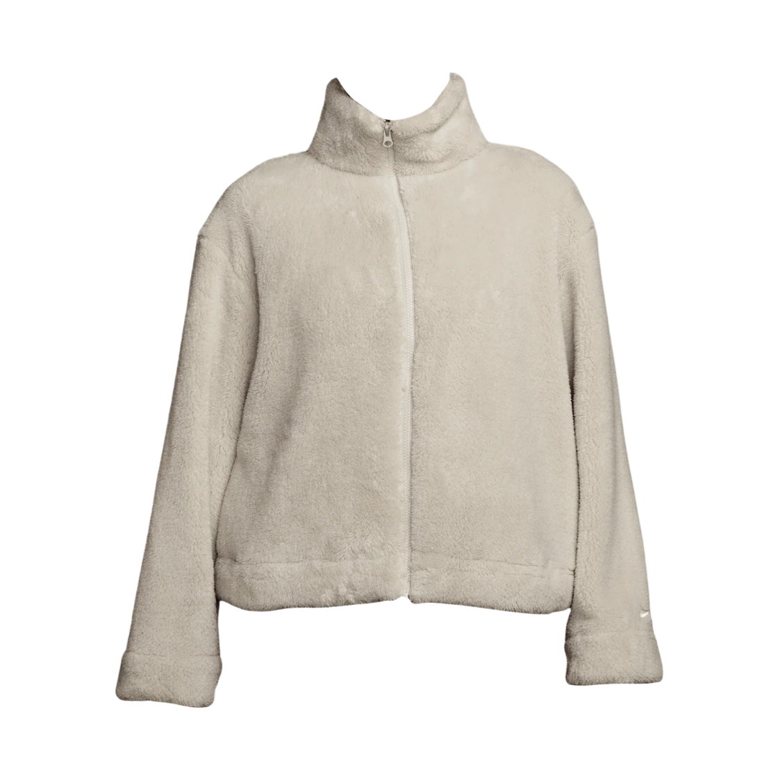 HV2816-072 (W) Nike NSW Essentials High-Pile Fleece Jacket Light Bone Sail - Asia