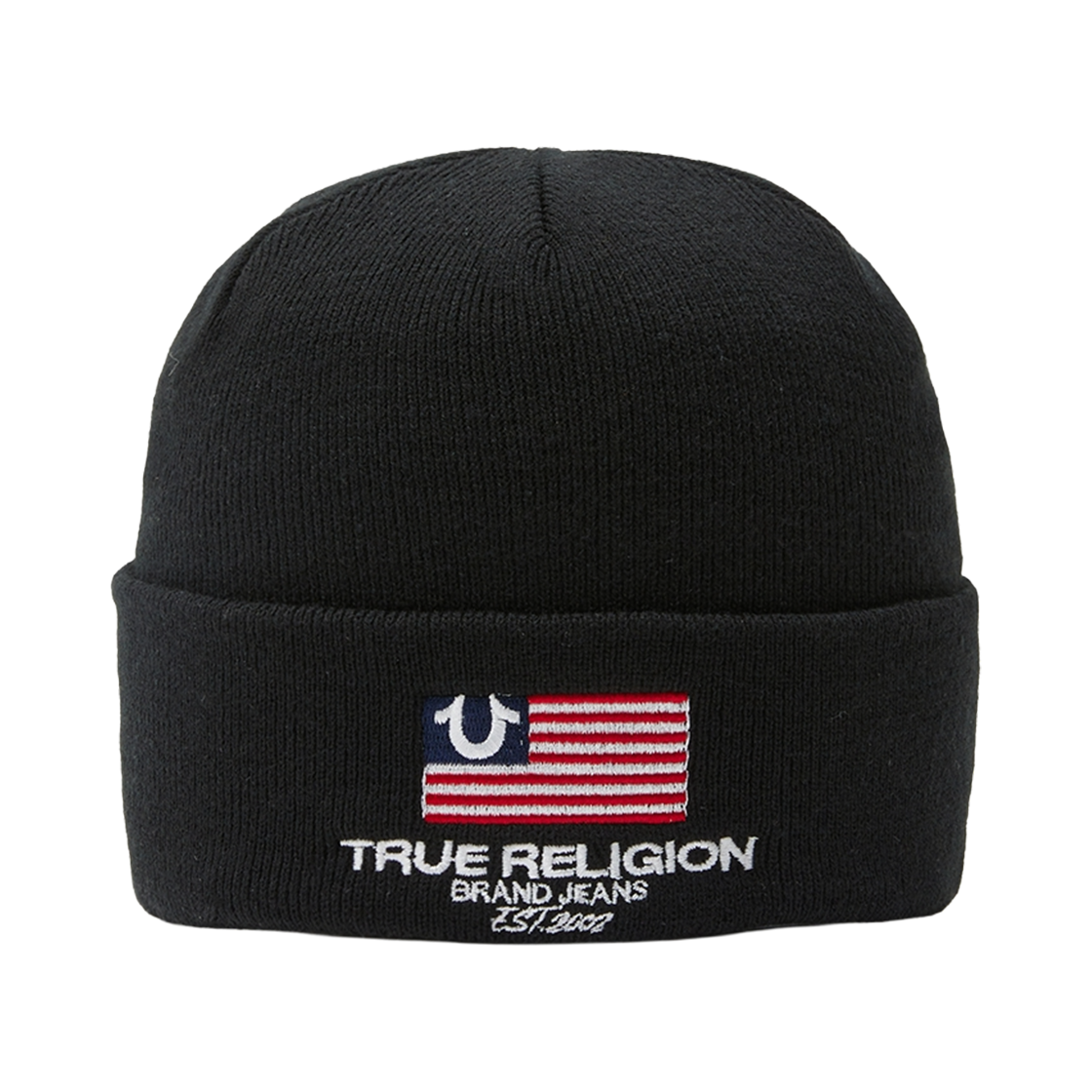 TRA4ACU102BBK True Religion True Glory Beanie_Black