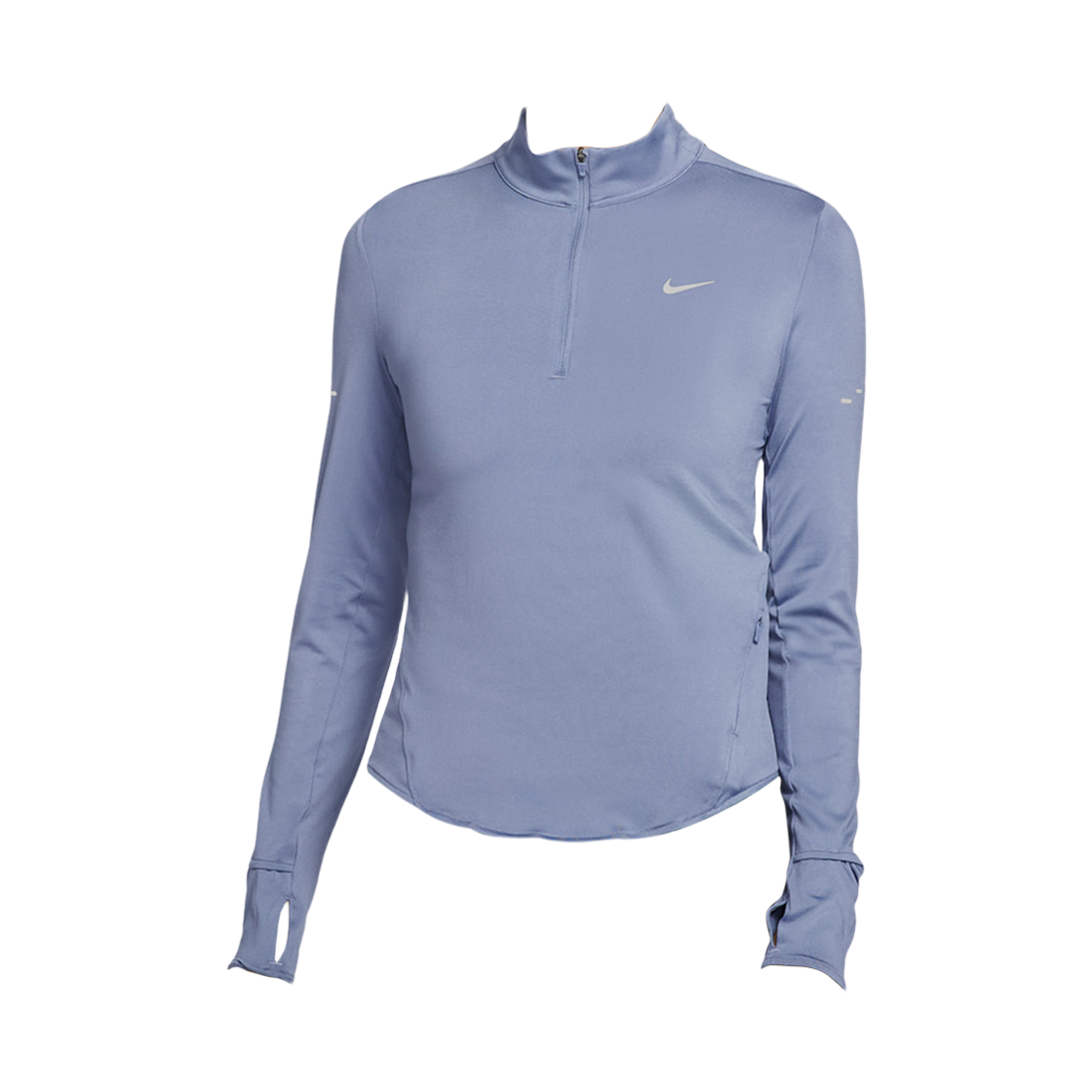 HQ0500-499 (W) Nike Swift Dri-Fit UV Quarter Zip Running Top World Indigo - Asia