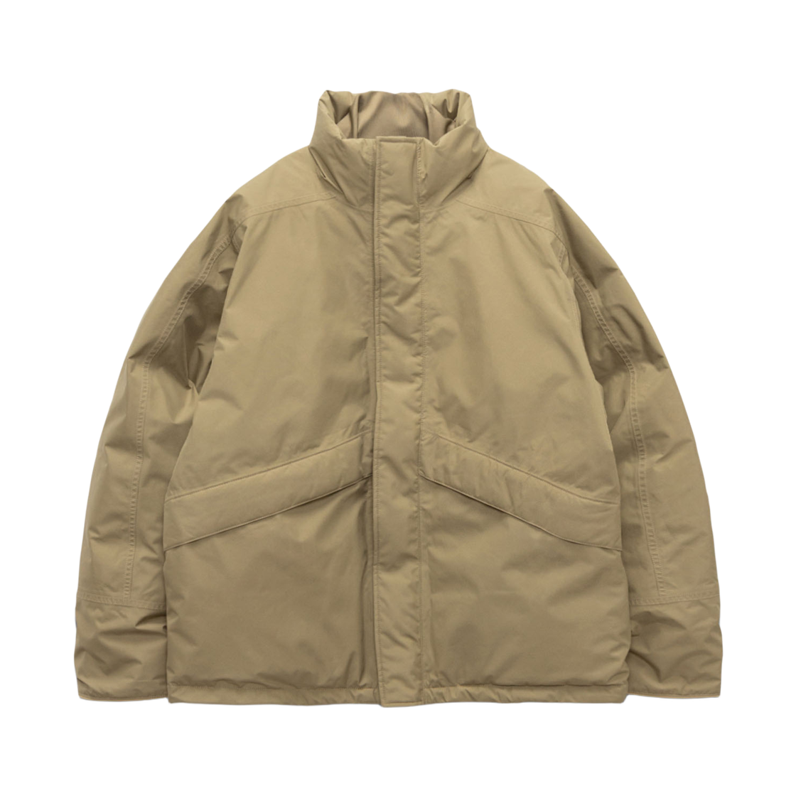 S25FA058 Nanamica Gore-Tex Short Down Jacket Khaki Beige