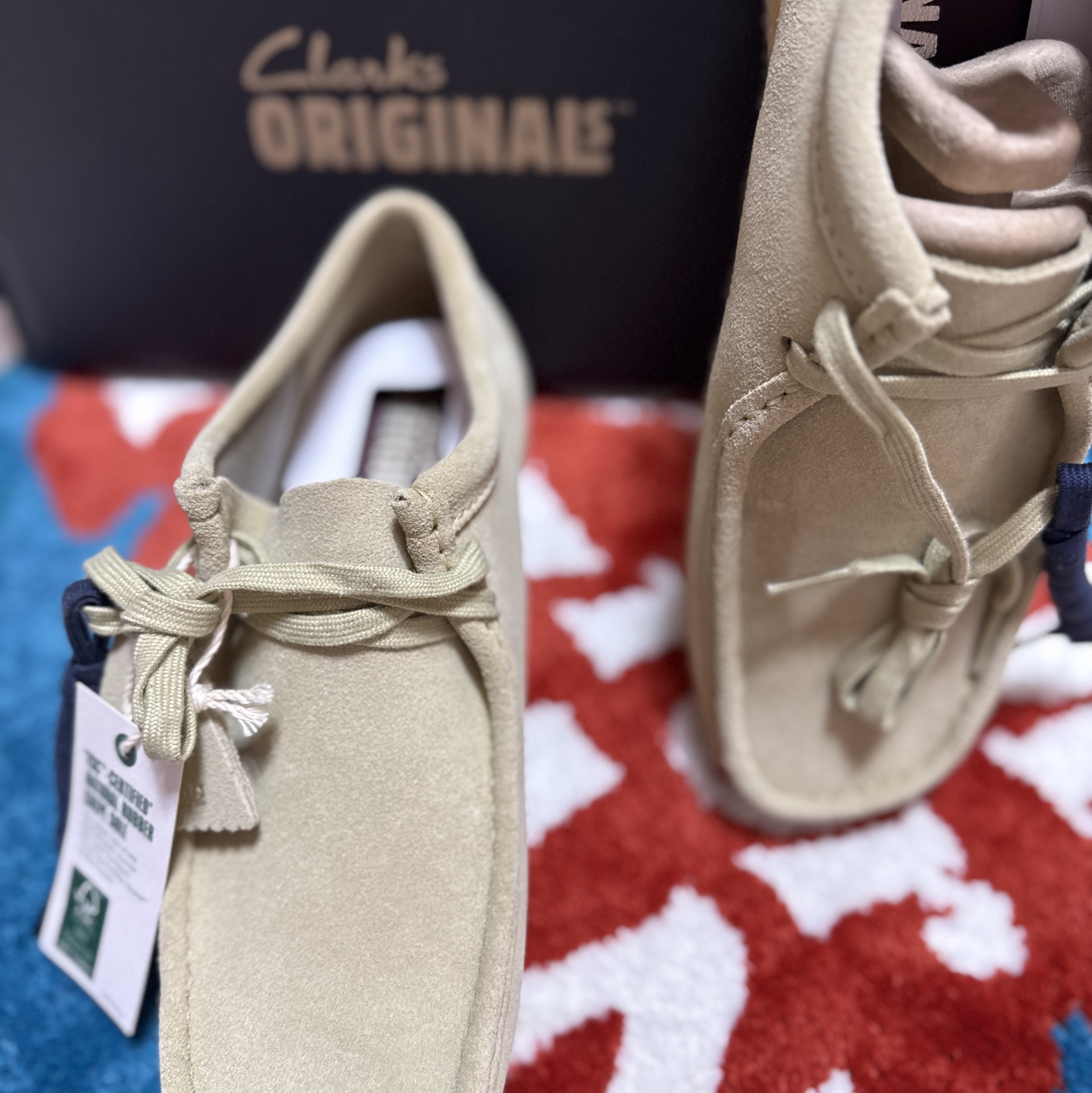 Clarks Wallabee Maple Suede 착용 스타일 - 9