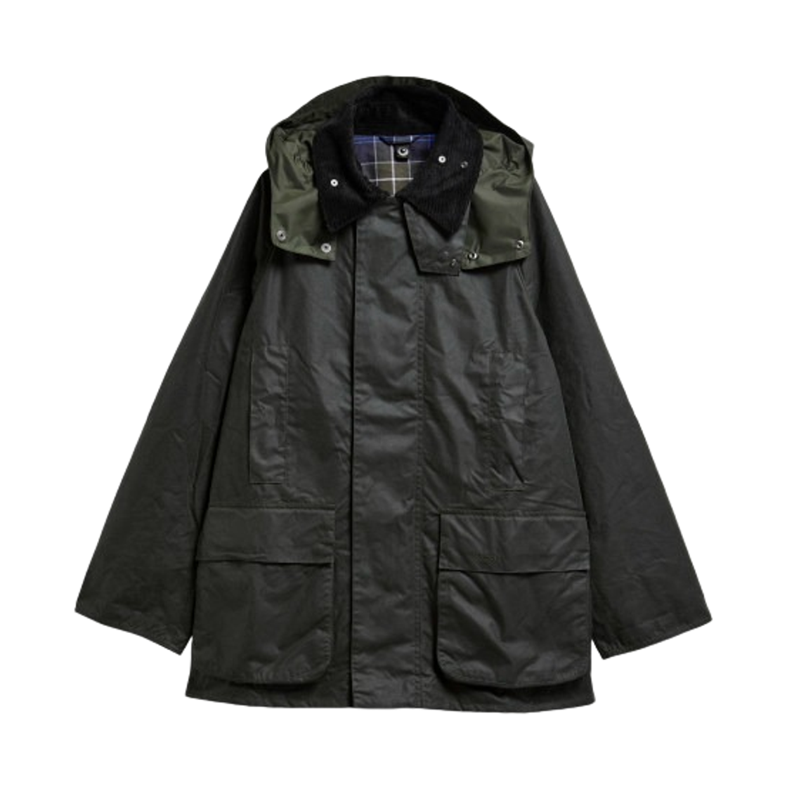 바버 x 아르켓 페어게임 왁스드 자켓 세이지(Barbour x Arket Fairgame Waxed Jacket Sage) - 1