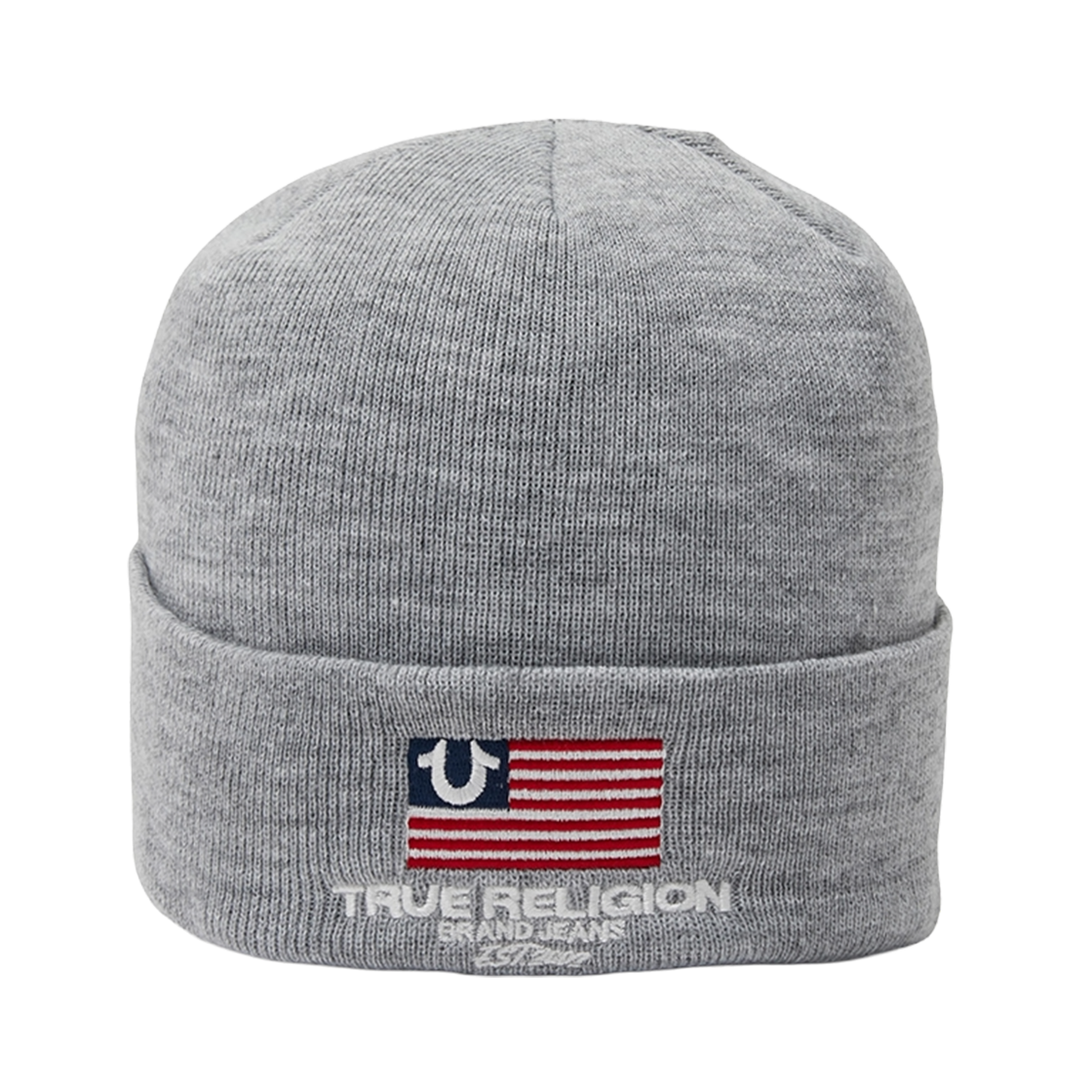 TRA4ACU102GGR True Religion True Glory Beanie_Grey