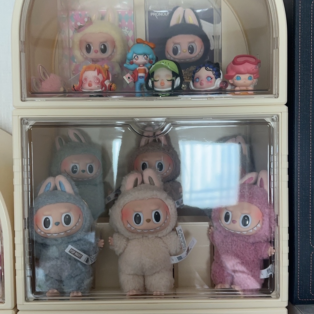 Pop Mart The Monsters Labubu Tasty Macarons Series Sealed Case (6 Blind Boxes) 착용 스타일