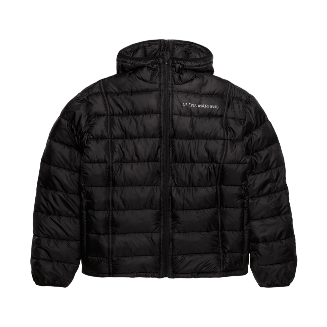 에이치앤엠 x 글렌 마틴스 보닝 디테일 퍼퍼 자켓 블랙(H&M x Glenn Martens Boning Detail Puffer Jacket Black)
