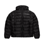 H&M x Glenn Martens Boning Detail Puffer Jacket Black