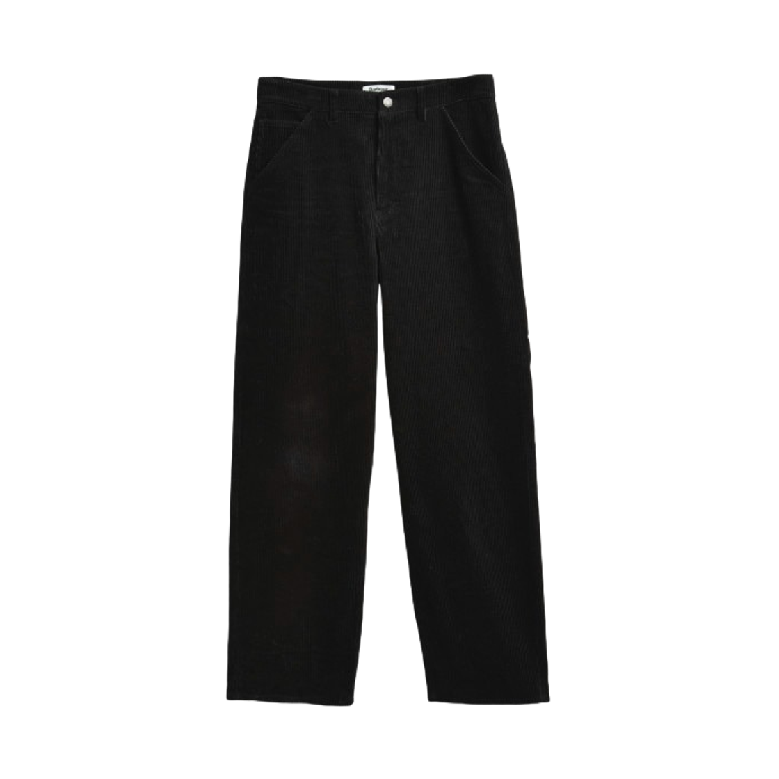 바버 x 아르켓 앰버 루즈 코드 트라우저 블랙(Barbour x Arket Amber Loose Cord Trousers Black)