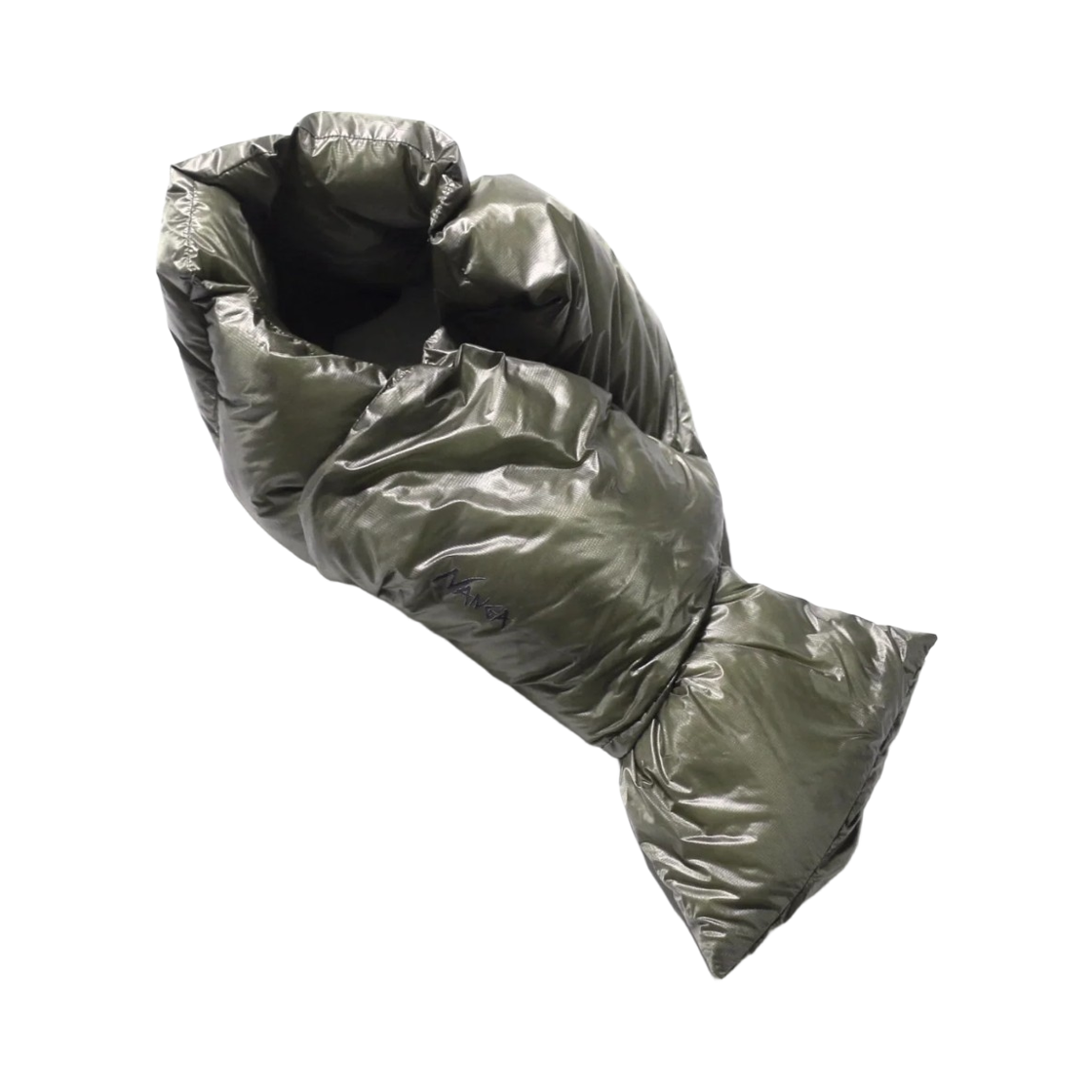 - Nanga Portable Light Down Muffler Khaki