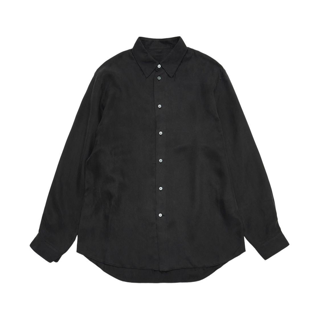 머듈 오버사이즈 셔츠 큐프라 블랙(Mudule Oversized Shirt Cupra Black)