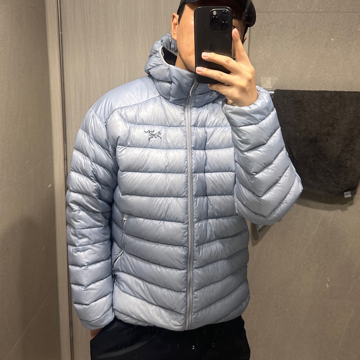 Arc'teryx Cerium Hoody Lucent 착용 스타일