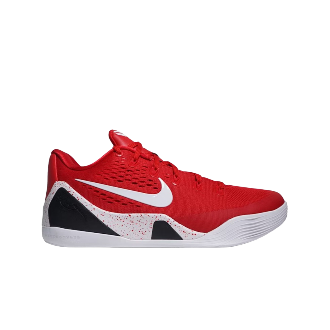 나이키 코비 9 EM 로우 프로토 유니버시티 레드 화이트(Nike Kobe 9 EM Low Proto University Red White)
